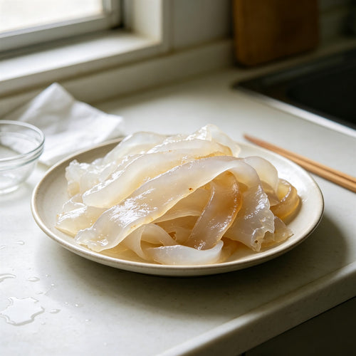 Fresh Chilled Jellyfish Skin Sheets