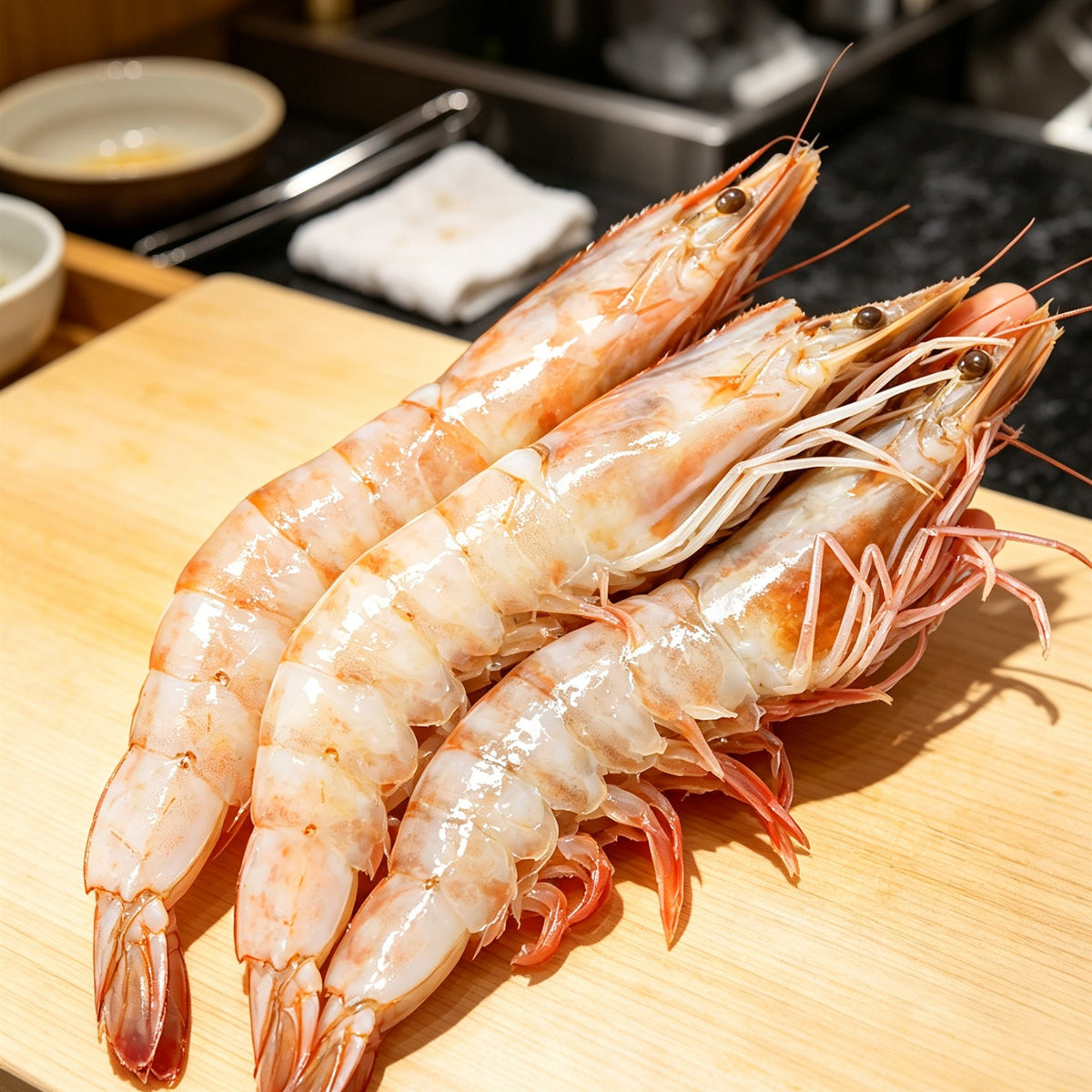 Fresh Large Prawns Shell On