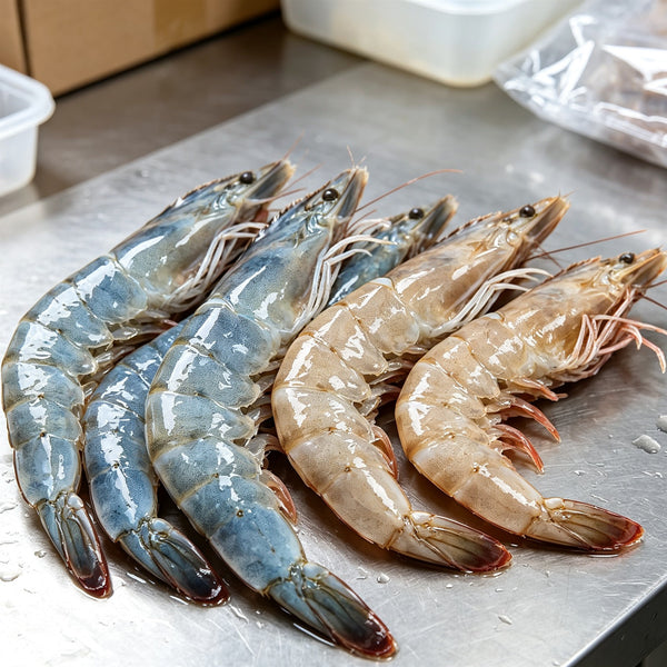 Fresh-Frozen Large Prawns Shell On