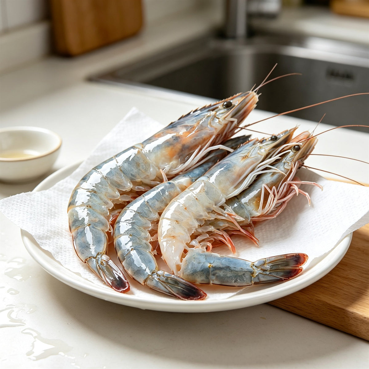Fresh Large Prawns Shell On