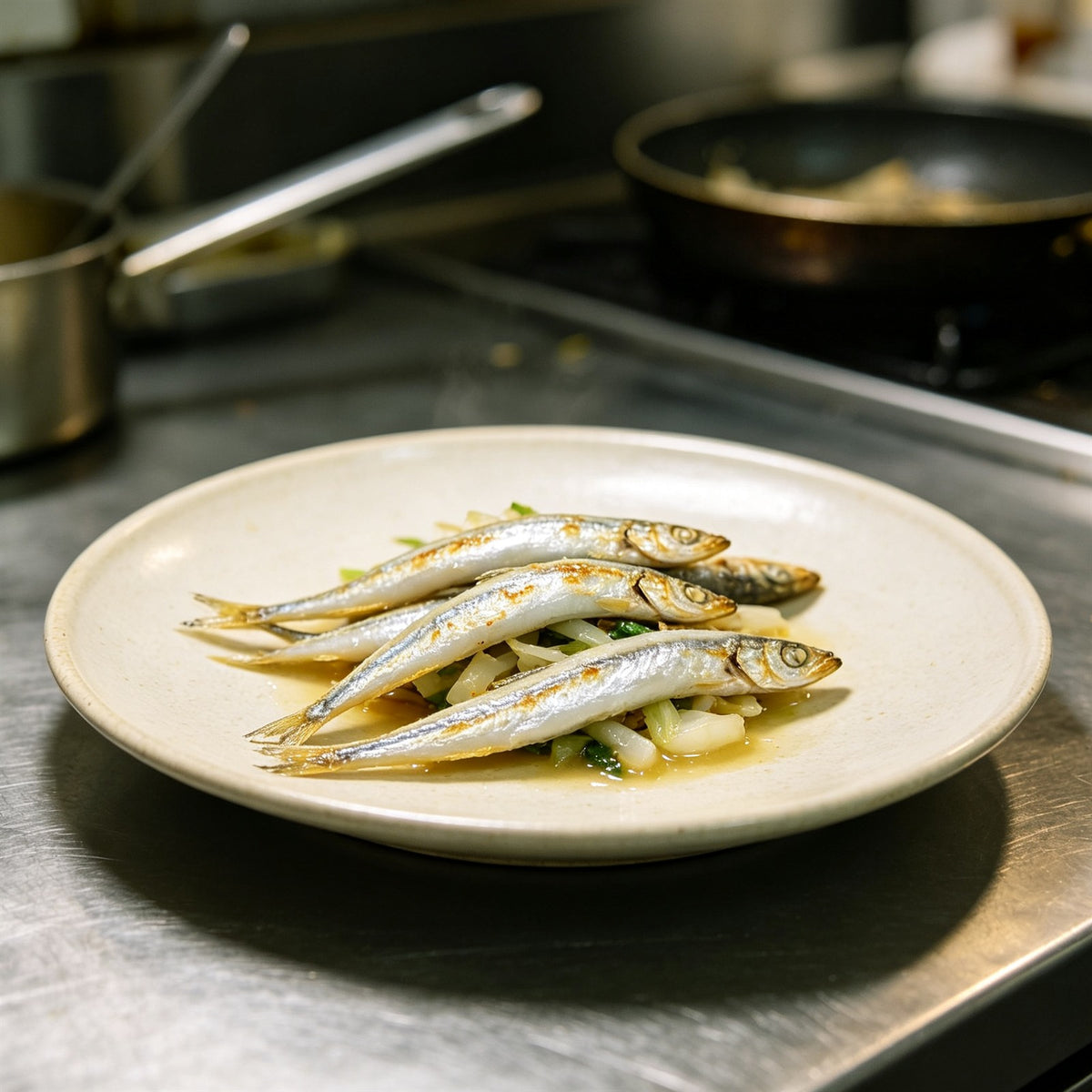 Fresh Whole Silver Icefish Whitebait