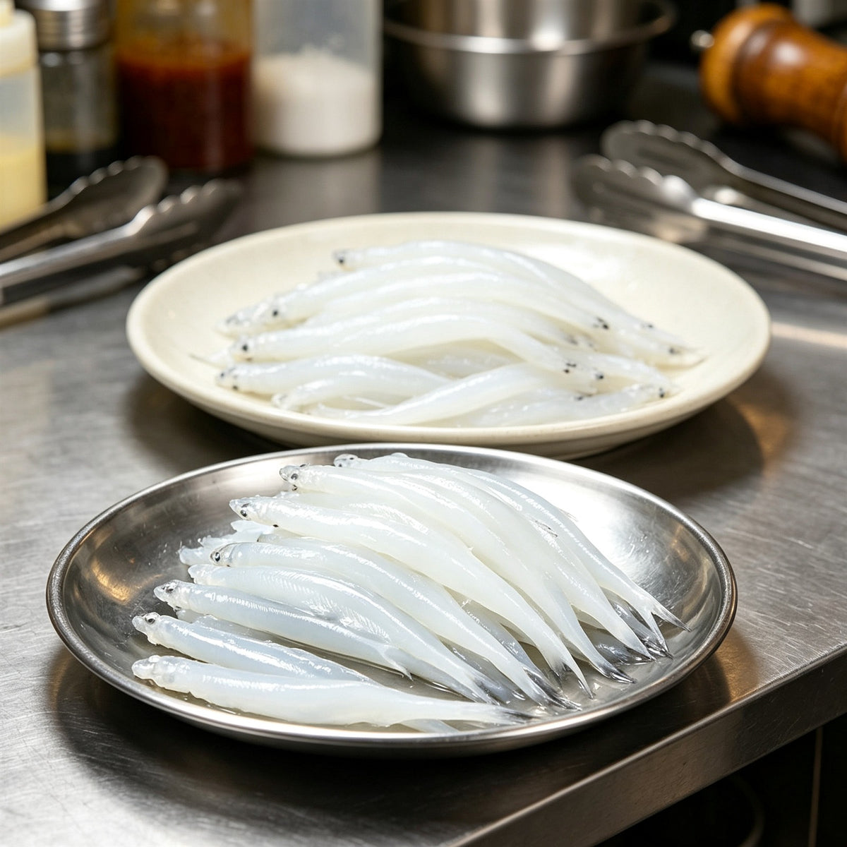 Fresh Whole Silver Icefish Whitebait